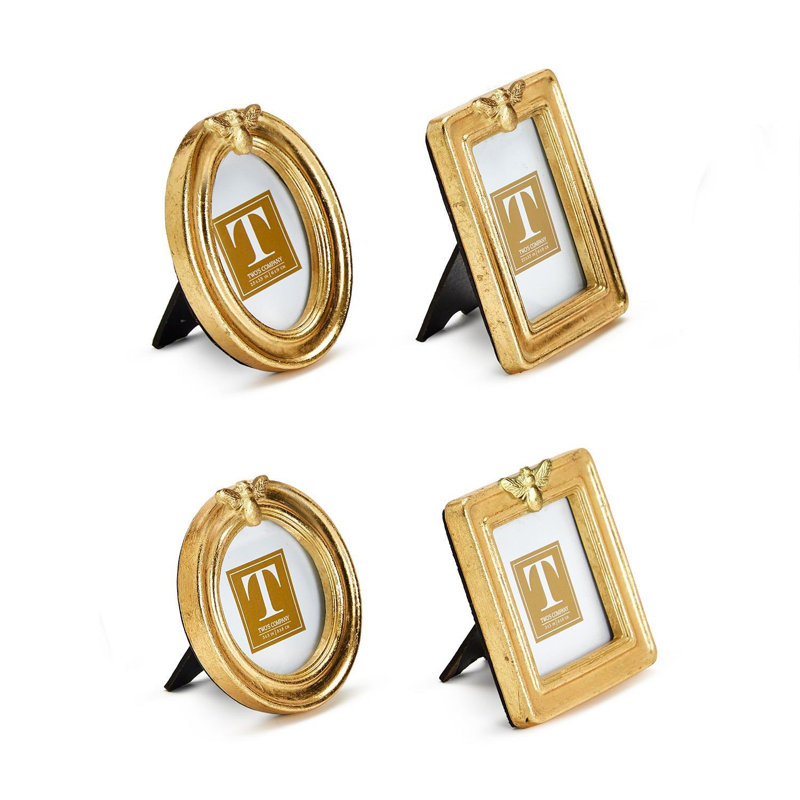Ensemble de 4 cadres photo Golden Bee