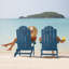 Chaise Adirondack pliante en plastique Suzzette-608369561