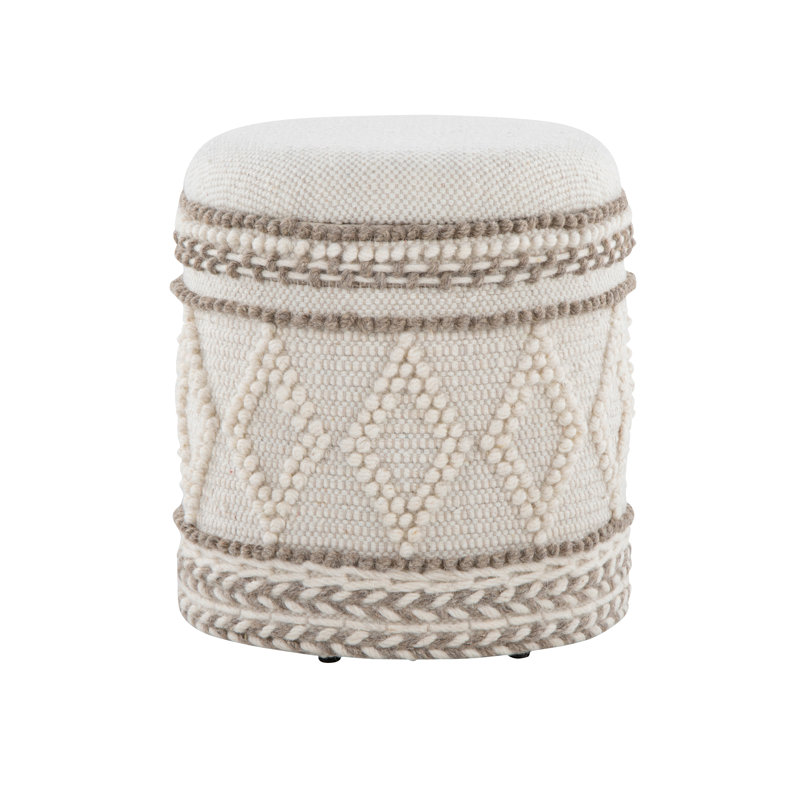 Repose-pieds avec rangement Meadow Pom Pom