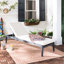 Chaise longue d'extérieur en acacia Ruark-824726500