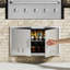 BBQ Access Door 36W x 21H Inch Double Outdoor Kitchen Door