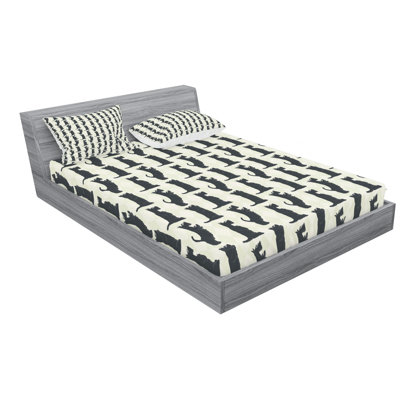 Scottie Microfiber Sheet Set