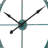 Oversized Roman Round Wall Clock, 43.5 Diameter-51688590