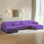 Canapé modulaire en velours côtelé Maelina -107665273-107665274