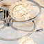 Sharri Crystal Semi Flush Mount