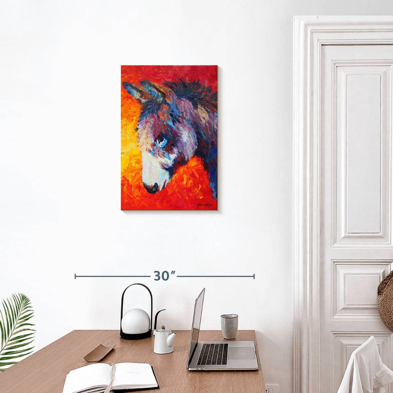 Brampt Donkey II, 24" H x 16" W
