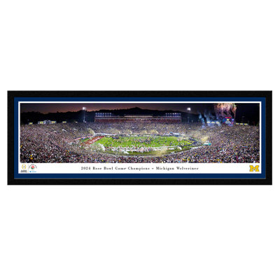 " 2024 Rose Bowl Champions - Michigan Wolverines " by James Blakeway