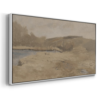 Série paysage - DCCLXIX - Toile tendue avec châssis tendue, prête à être accrochée