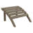 Outdoor Poly 3-Piece Set Adirondack Chair With Ottoman And Side Table-118433069