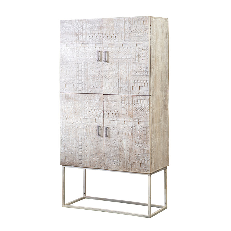Darnell 90cm Solid Wood Sideboard