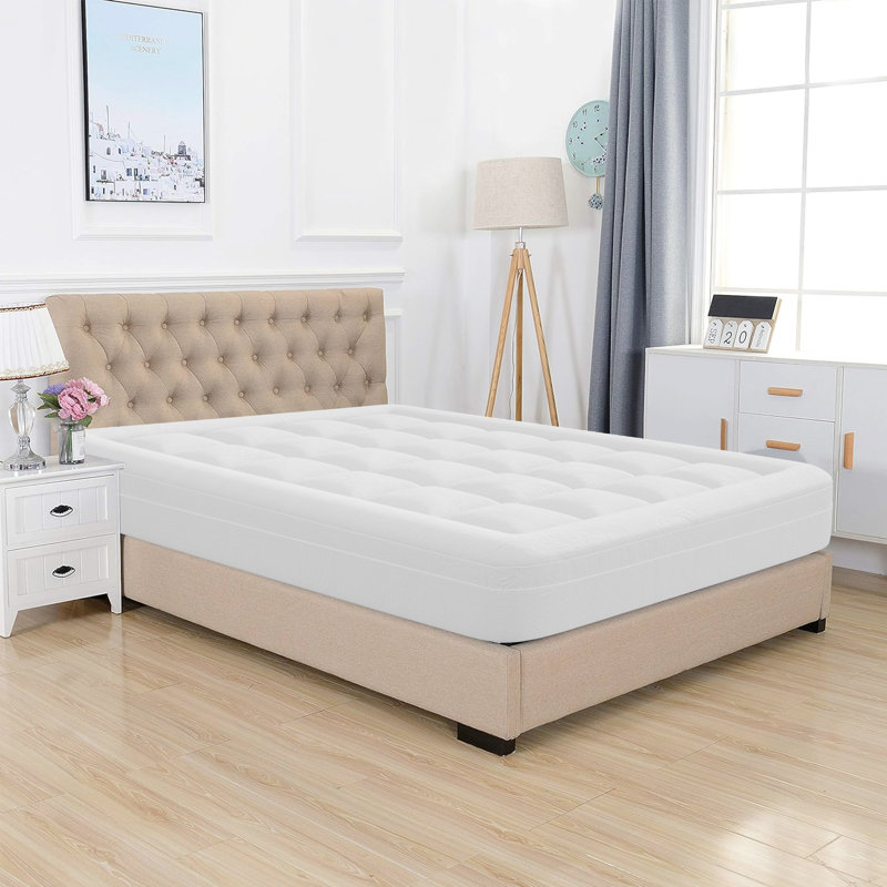 Sleep 2'' Mattress Pad Quilted Mattress Protector, Queen