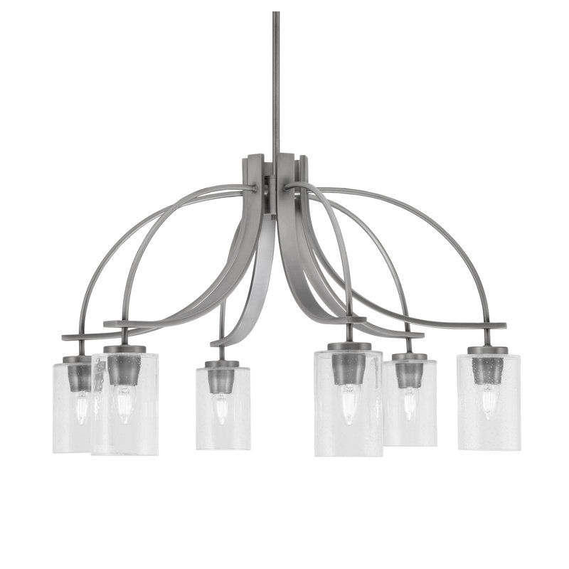 Lustre Cavella, Graphite, H 17,75 po x l 28,25 po x P 28,25 po, 6
