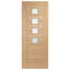 Internal Oak Palermo with Obscure Glass-45399124