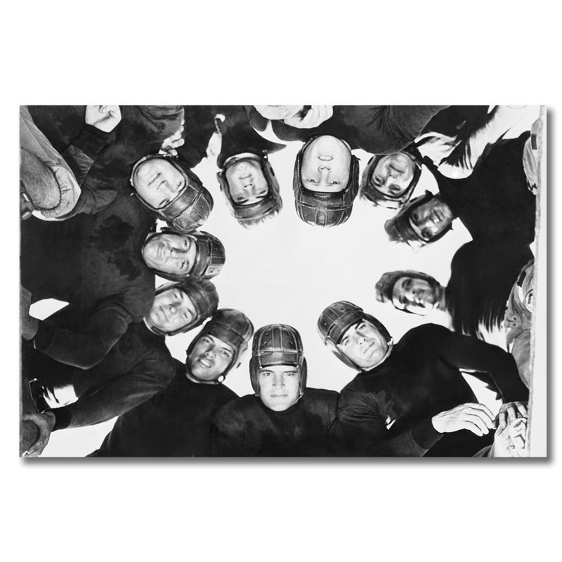 Group Huddle! Print, Acrylic, 30" H x 40" W x 1" D