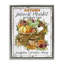 Art mural automne sur toile, marché floral par Creatif Belle