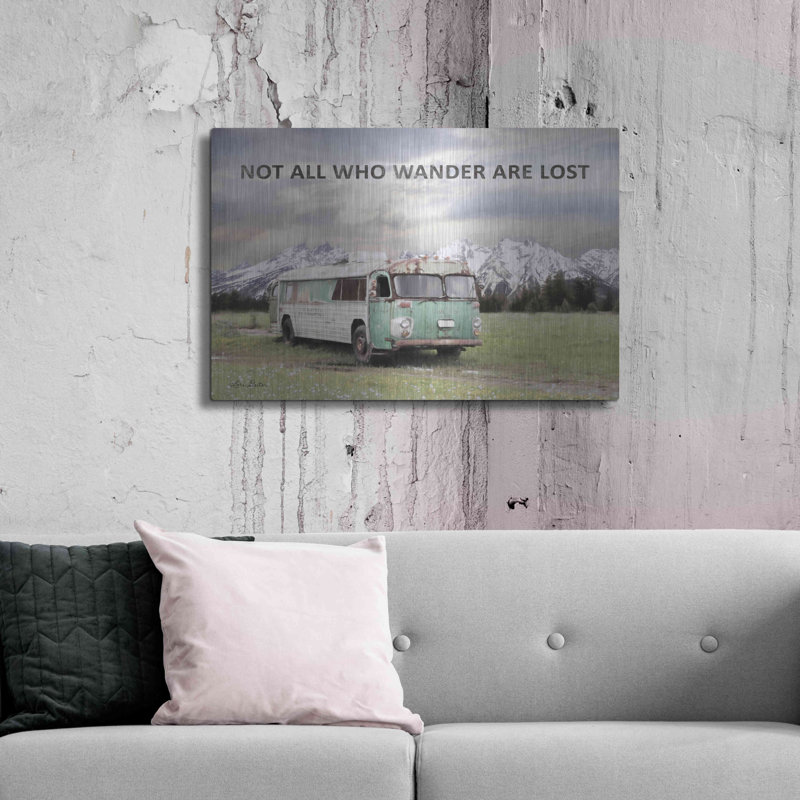  «Camping in Style» par Lori Deiter, art mural en métal, H 24 po x l 36 po