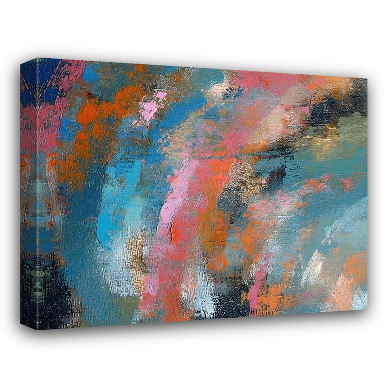 Abstract 4-Giclee Reproduction on Gallery Wrapped Canvas, 20" H x 24" W x 1.5" D