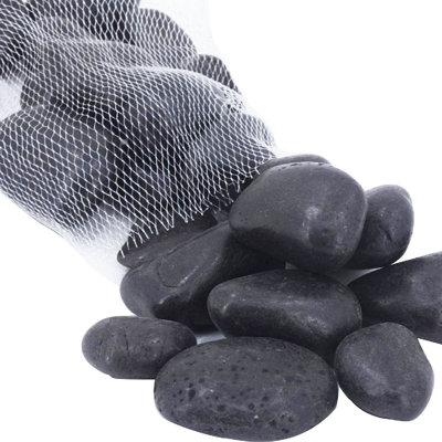 5lbs Polished Pebbles - Set of 6