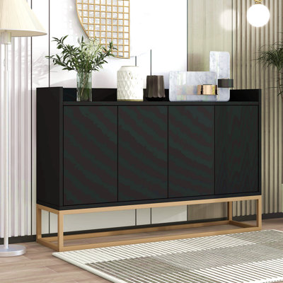 Sideboard Elegant Buffet Cabinet With Large Storage Space For Dining Room, Entryway