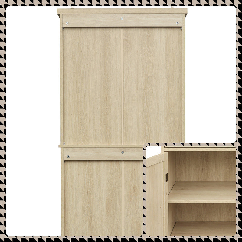 Zhe 29.93'' Wide 1 - Drawer Storage Cabinet