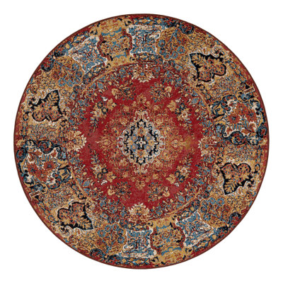 Indoor/Outdoor Traditional Area Rug