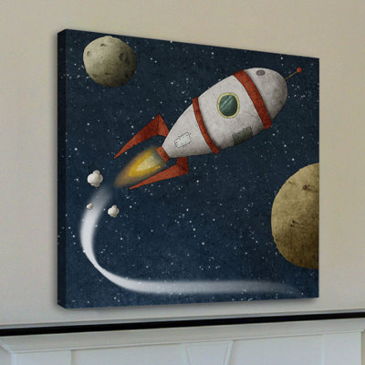 "Space Travel", reproduction sur toile tendue
