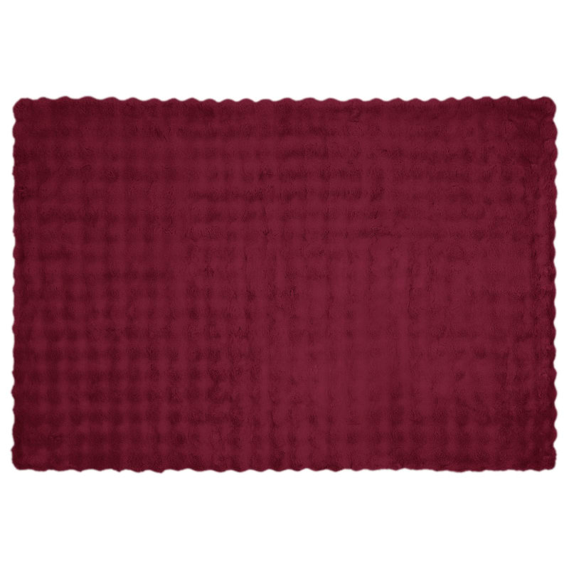 6-36 Throw Blanket, Bordeaux Red, 130cm x 150cm