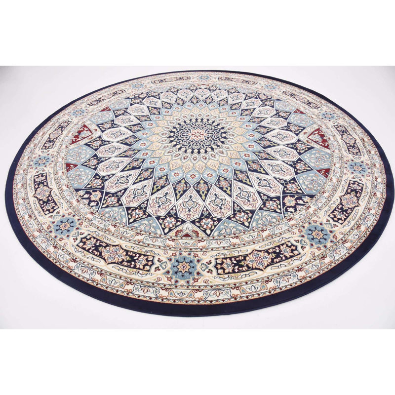 Kelayeh Oriental Indoor Rug, Round 5'