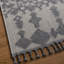 Tapis de couloir intérieur / extérieur 2X8 blanc / gris NAAR Guros Collection-1692410703
