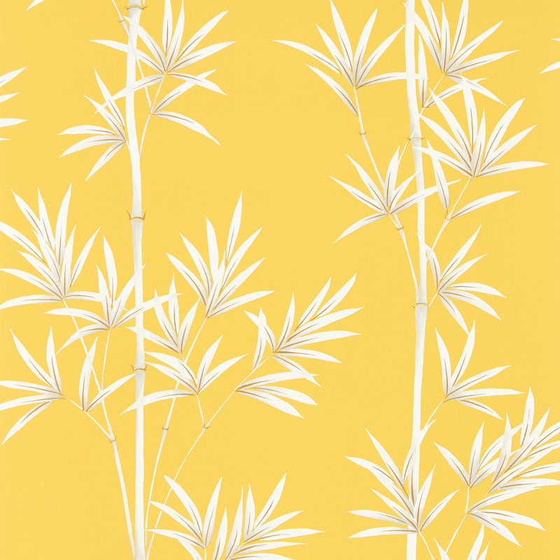 Isabella Wallpaper, Honey/Porcelain