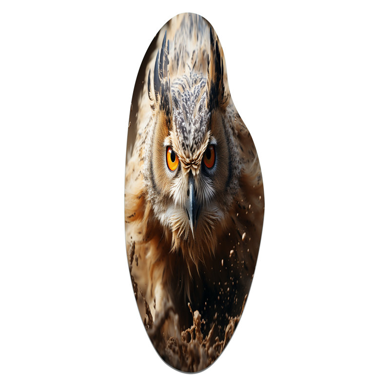 Art mural asymétrique en métal Stockseth, H 38 po x l 15 po