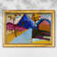 Kochel Straight Street, 1909 - Wassily Kandinsky - Toile encadrée sur mesure-1859055433-1859055539-1859055545