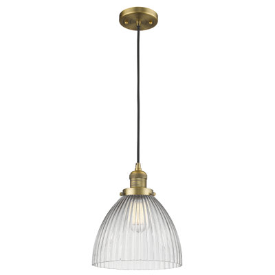 Luminaire suspendu en forme de cloche à 1 lumière Tallulah