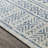 Tomas Chevron Rug Dark Blue/Gray Indoor/Outdoor Area Rug-409781688