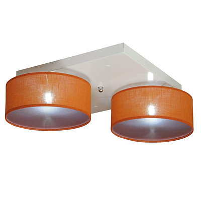 Pulley Fabric Semi Flush Mount