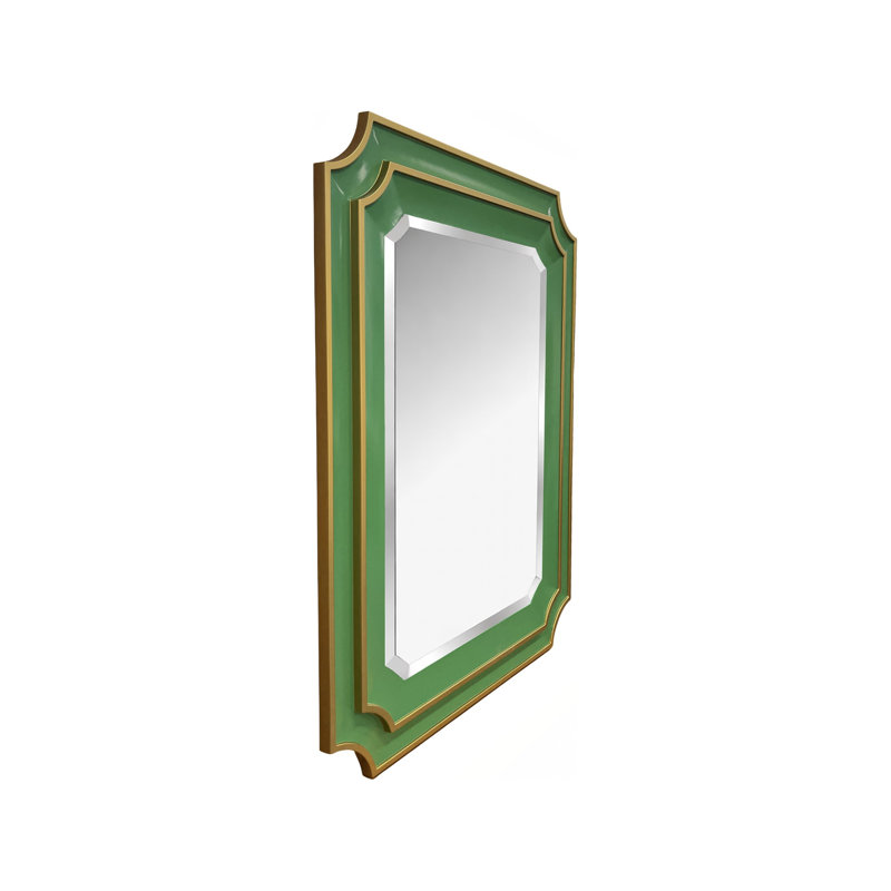 Dante Accent Mirror, Green