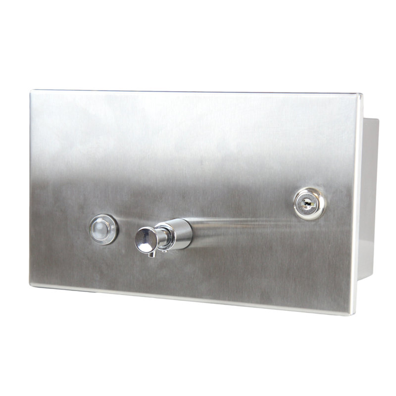 Stainless Steel Recessed Mounted Liquid Soap Dispenser