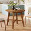 Round Unfinished Solid Wood Dining Table