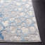 Tapis abstrait gris / bleu Gupton-1474885465