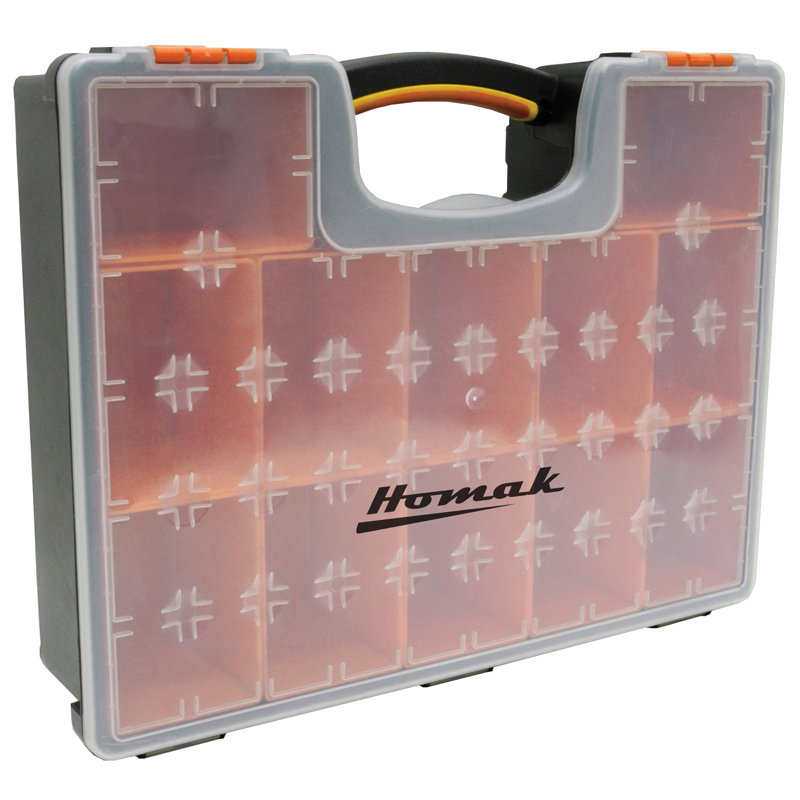 Plastic Organizer with 12 Removable Bins