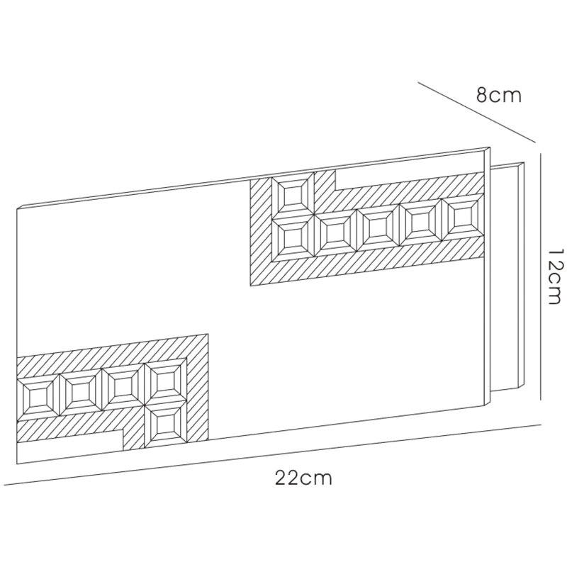 Flush Mounted Sconce