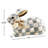 Sterling Check Resting Bunny