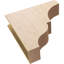 Bois de cèdre brut Asheboro, grain de bois TimberThane Corbel, apprêté brun clair-88289139