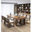 Élégant bureau long avec rangement ouvert-1100966487