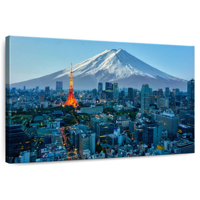 Sireci Mount Fuji Tokyo Cityscape
