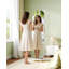 Full Length Mirror, 360° Rotating Floor Mirror with Wheels, 165 x 45 cm, Standing Mirror with Coat Rack, with Shelves and Hooks for Bedroom, Living Room, Tempered Glass, White