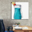  «Blue Hawaiian» par Susan Ball, art mural sur toile, 37 po x 37 po