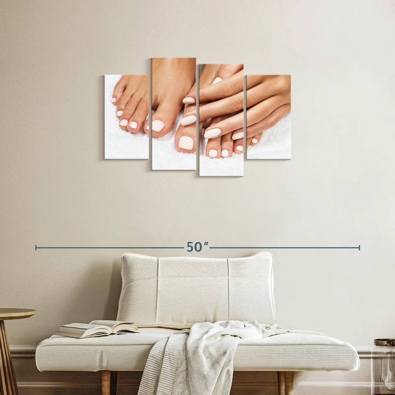 Shuttleworth Clean White Nails, 22" H x 36" W
