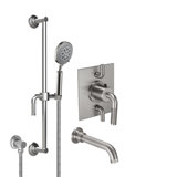 Descanso Styletherm 2.5-GPM 0.5" Thermostatic Complete Shower System With Handshower Slide Bar And Tub Spout