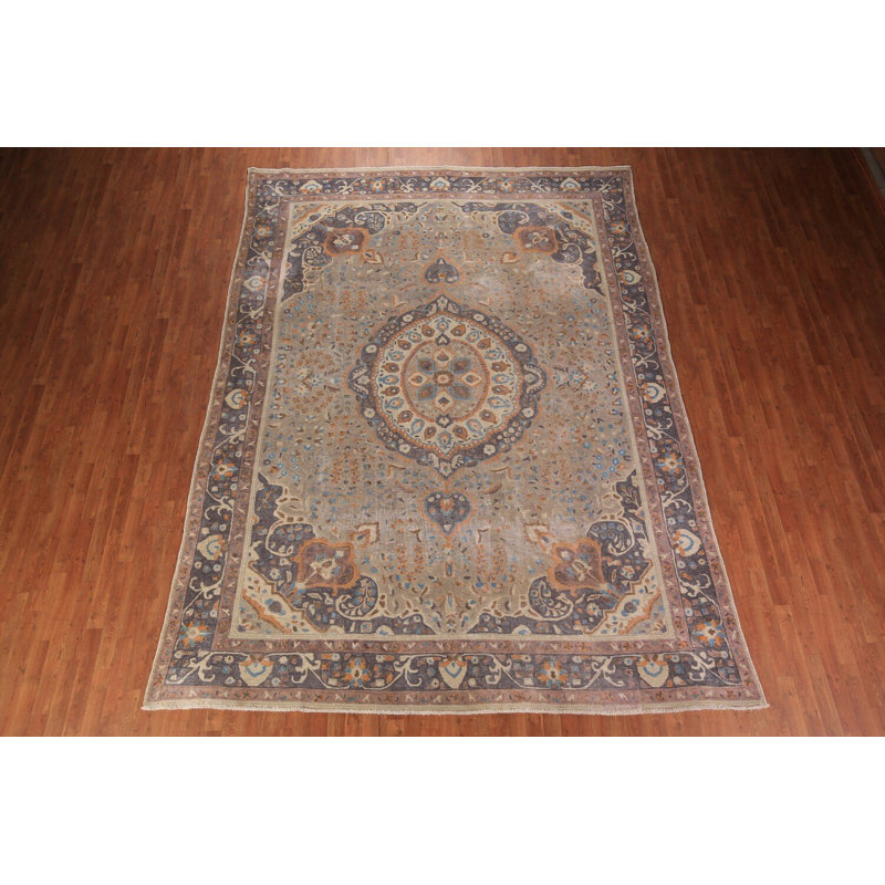 Tapis traditionnel en laine Medallion